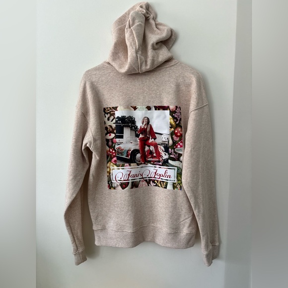 Janice Joplin Zip up Sweatshirt handmade - Picture 2 of 4